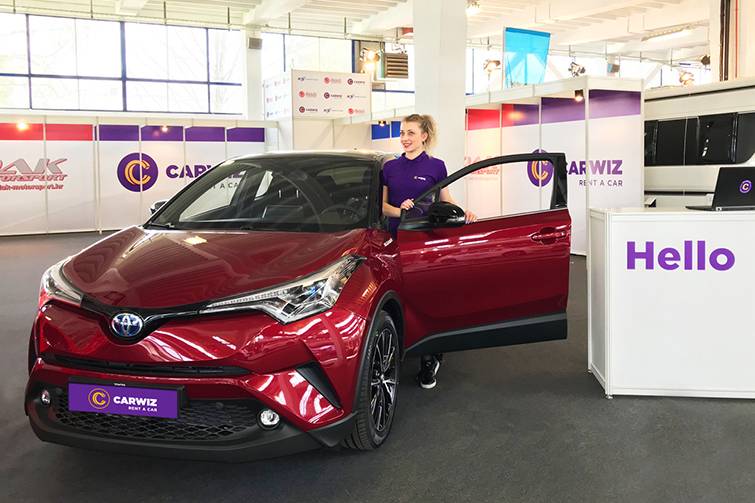 CARWIZ rent a car na ZAGREB AUTO SHOWU