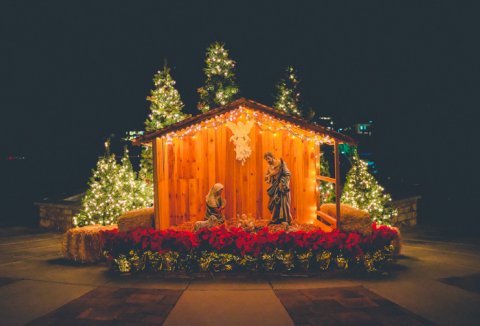 Žive jaslice i kuća Djeda Mraza u Poreču