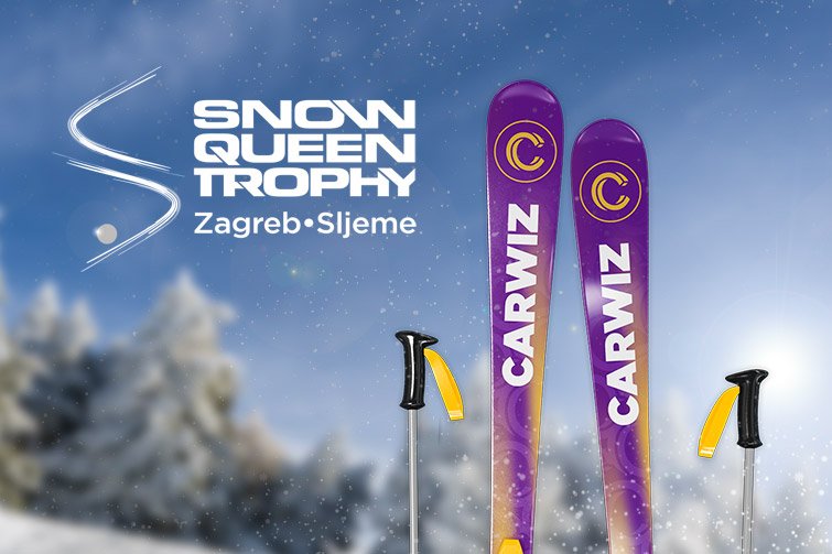 CARWIZ rent a car sponsors the ski sensation on Sljeme