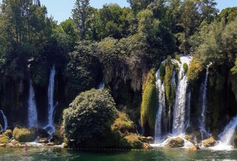 Oasis in stone; Kravica Waterfall