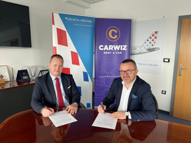 Croatia Airlines and Carwiz International sign business cooperation agreement!