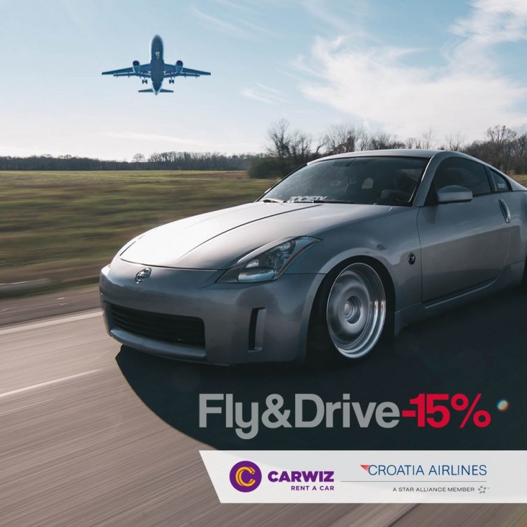 Fly&Drive – naša nova ponuda za vaš savršeni odmor!