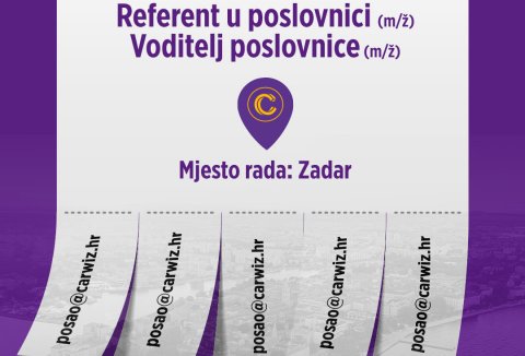 Zaposli se u najbrže rastućem rent a caru u Hrvatskoj!